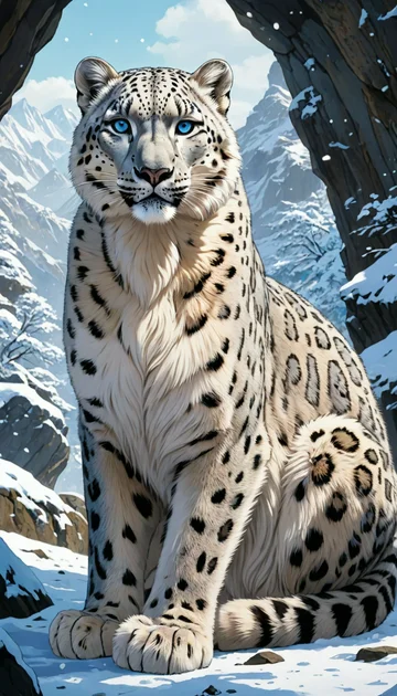 cover of Snow Leopard's Midwife