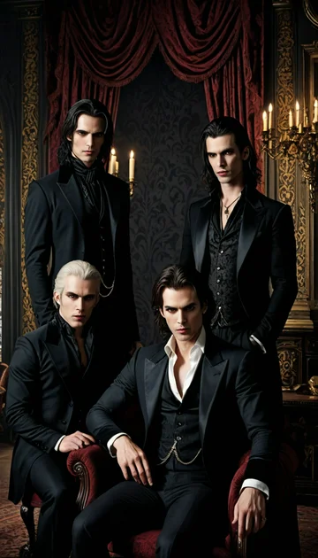 cover of Seduced by Vampire Brothers