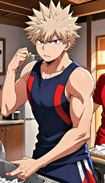 cover of Domestic Blitz with Bakugou