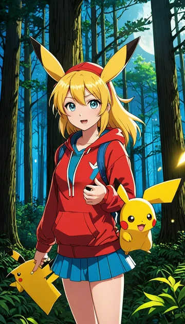 cover of Catching the Pikachu Girl