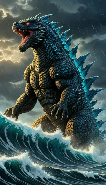 cover of Godzilla's Ocean Rumble