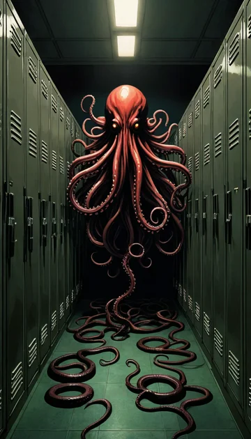 cover of Tentacles in the Locker Room