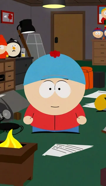 cover of Seducing Kenny in Cartman's Basement