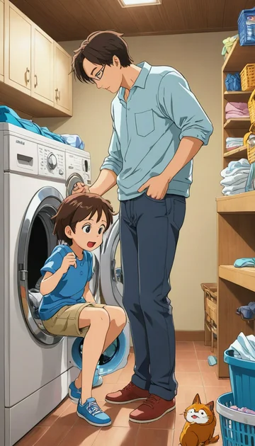 cover of Helping Hand in the Laundry Room