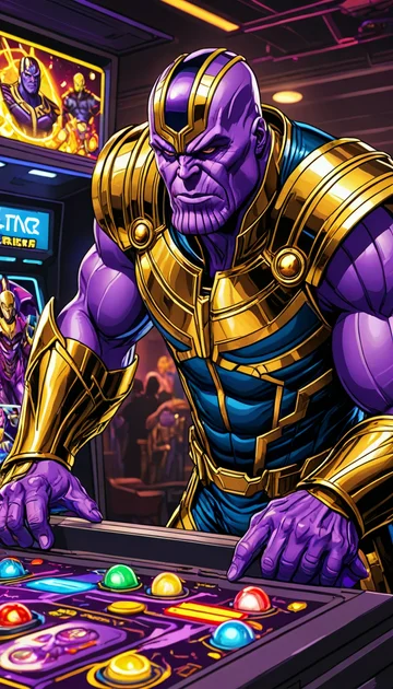 cover of Thanos Plays Pinball