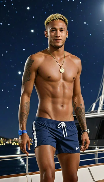 cover of Moonlit Confessions with Neymar