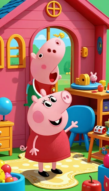 cover of Peppa's Playhouse Heist