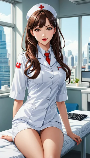 cover of Nurse Natalie's Naughty Check-up