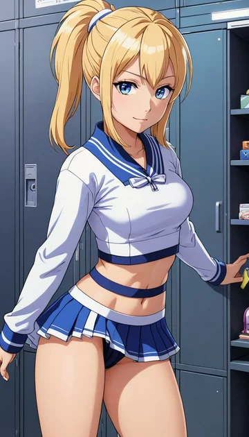 cover of Cheerleader's Locker Room Liaison