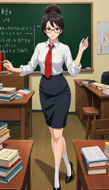 cover of Giantess Teacher's Lesson