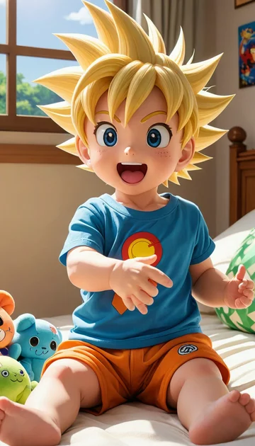 cover of Playtime with Baby Goku