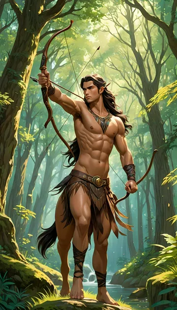 cover of Centaur's Archery Lesson