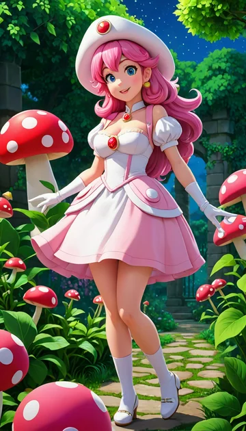 cover of Toadette's Secret Garden Game