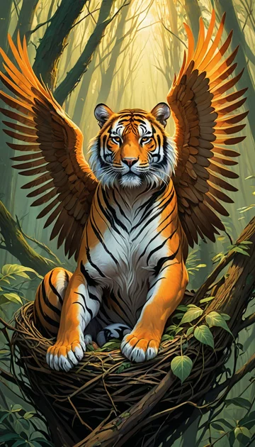 cover of Tiger Wings in Labor