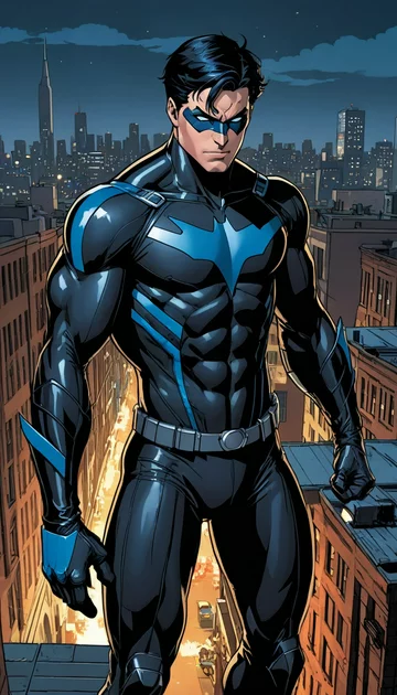 cover of Nightwing's Midnight Rescue