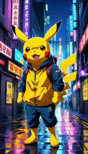 cover of Pikachu's Neon Adventure