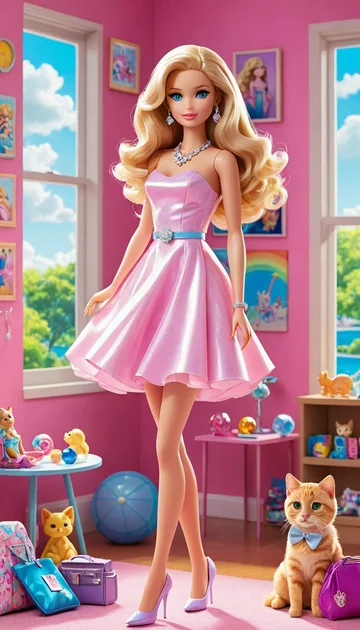 cover of Playing Dress-Up with Barbie