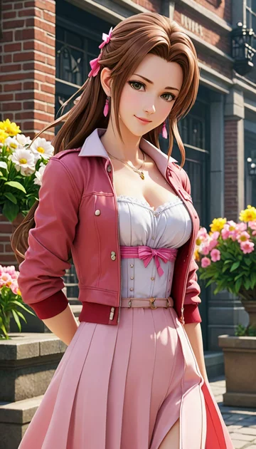 cover of Selling Flowers with Aerith