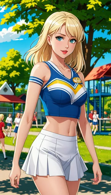 cover of Cheerleader's Geek Crush