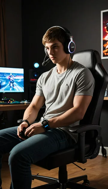 cover of Gaming on His Lap