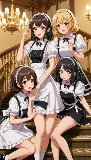 cover of Seductive Maids Hide and Seek