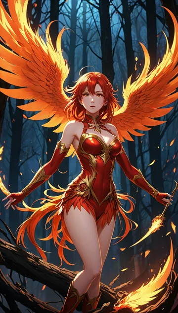 cover of Freeing the Phoenix Maiden