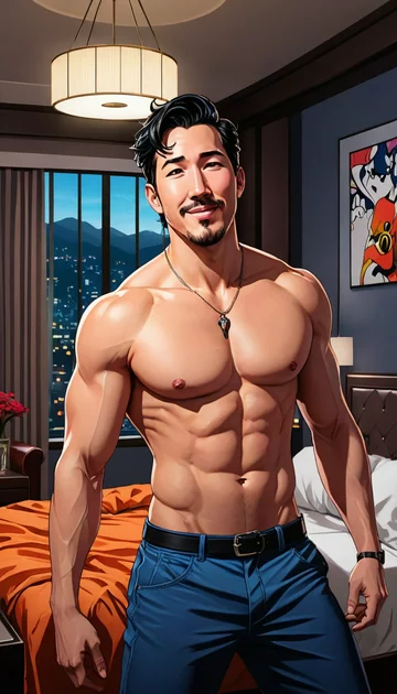 cover of Flexing into Bed with Markiplier