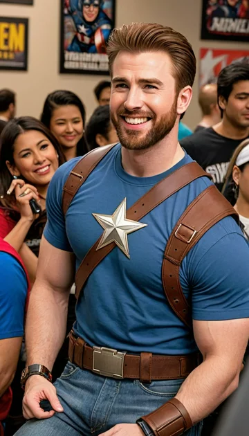 cover of Chilling with Captain America