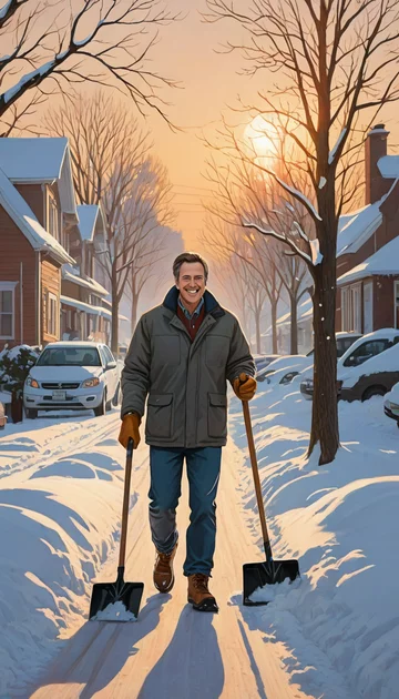 cover of Shoveling Snow with Bob