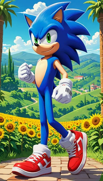 cover of Sonic's Speedy Heart Chase