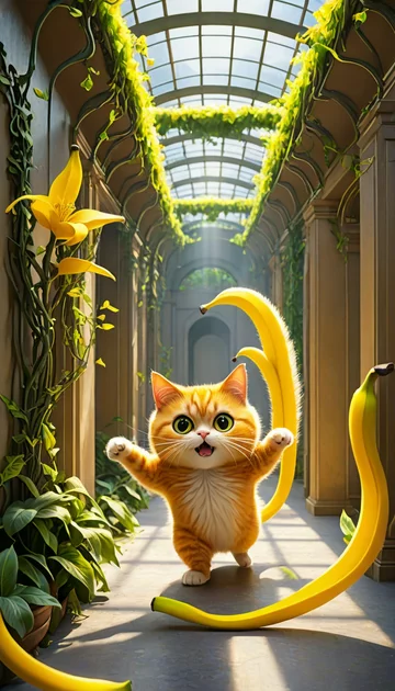 cover of Escape with Banana Cat