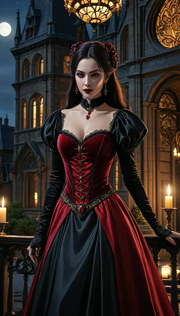 cover of Dressing for a Vampire Ball