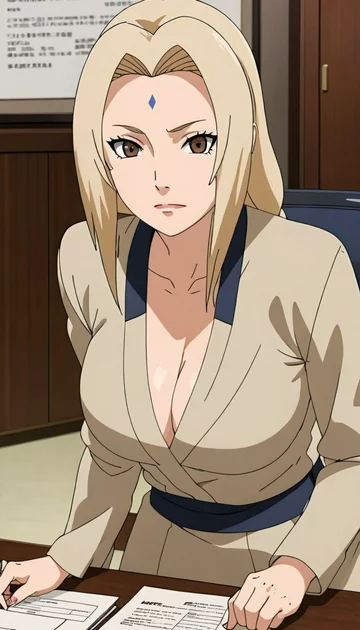 cover of Staring at Tsunade's Assets