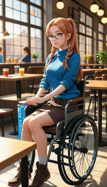 cover of Wheelchair Cafe Chaos