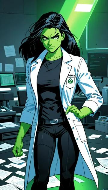 cover of She Hulk Transformation