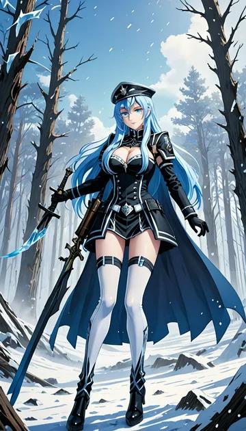 cover of Esdeath Akame Ga Kill