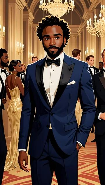 cover of Donald Glover Met Gala 2024