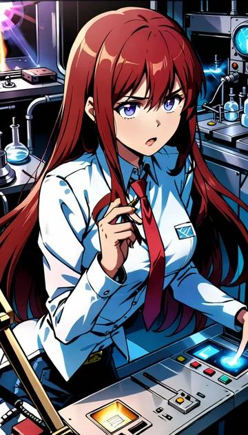 cover of Steins Gate Makise Kurisu