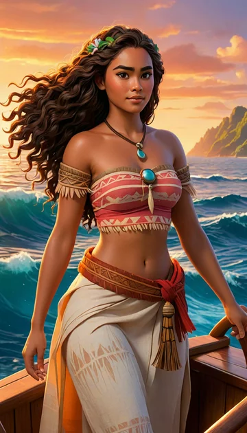 cover of Navigating the Sea with Moana