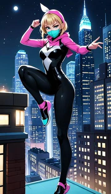 cover of Magmallowa Spider Gwen Animation