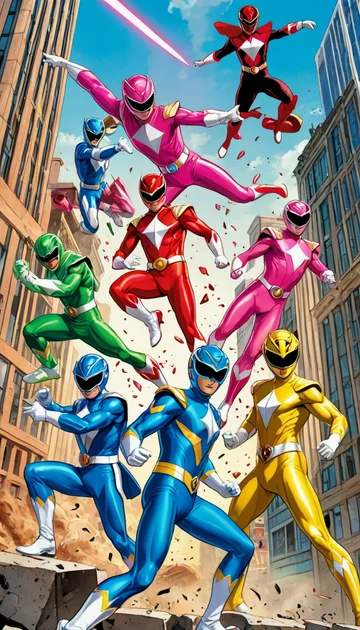 cover of Power Rangers: Unmasking Gold