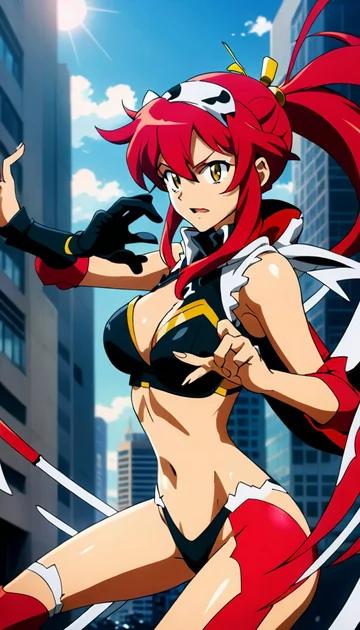 cover of Yoko From Tengen Toppa Gurren Lagann