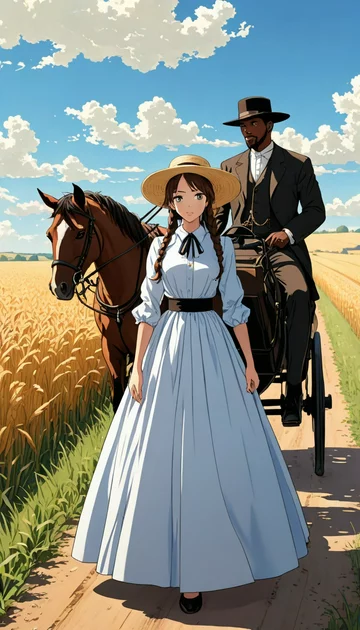 cover of Amish Girl's Black Encounter