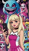 Bimbo Lost at Monster High