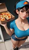 Tip the pizza girl 