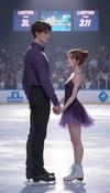 Figure Skating and her partner 