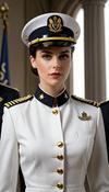 Female naval officer