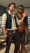 Han Solo And Chewbacca