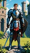 Black Knight Captain Twinblade