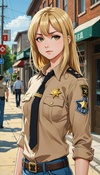 Helping the Sheriff's Daughter